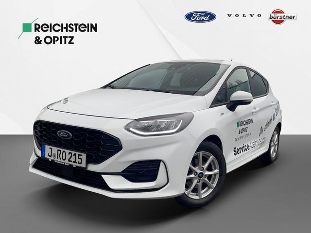 Frozen white Gebraucht 2023 Ford Fiesta ST-Line Kleinwagen | 22.690 € (Teuer) - Bild 1/4