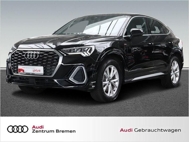 Mythosschwarz Gebraucht 2022 Audi Q3 Sportback S-Line SUV | 36.960 € (Etwas zu teuer) - Bild 1/4