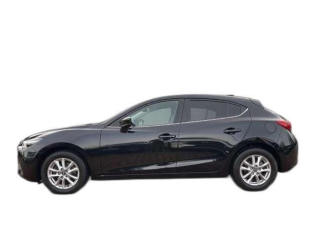 Schwarz metallic Gebraucht 2017 Mazda 3 Exclusive-Line | 15.880 € (Etwas zu teuer) - Bild 1/1