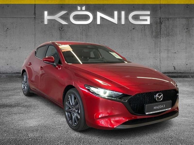 Gebraucht Mazda 3 Exclusive-Line 150 PS (110 kW) 2024 Soul red crystal m Limousine