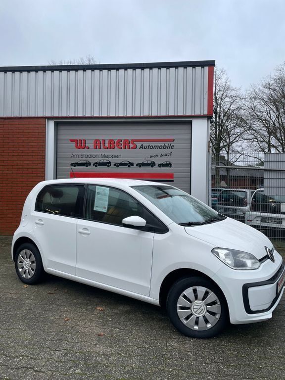 Weiß Gebraucht 2021 VW up! Move Kleinwagen | 12.389 € (Etwas zu teuer) - Bild 1/4