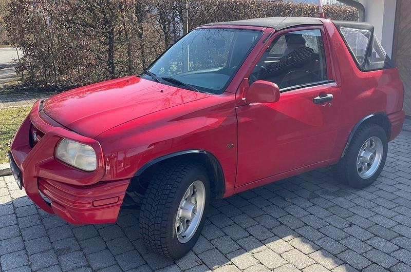 Gebraucht Suzuki Grand Vitara 128 PS (94 kW) 2000 Rot Cabrio