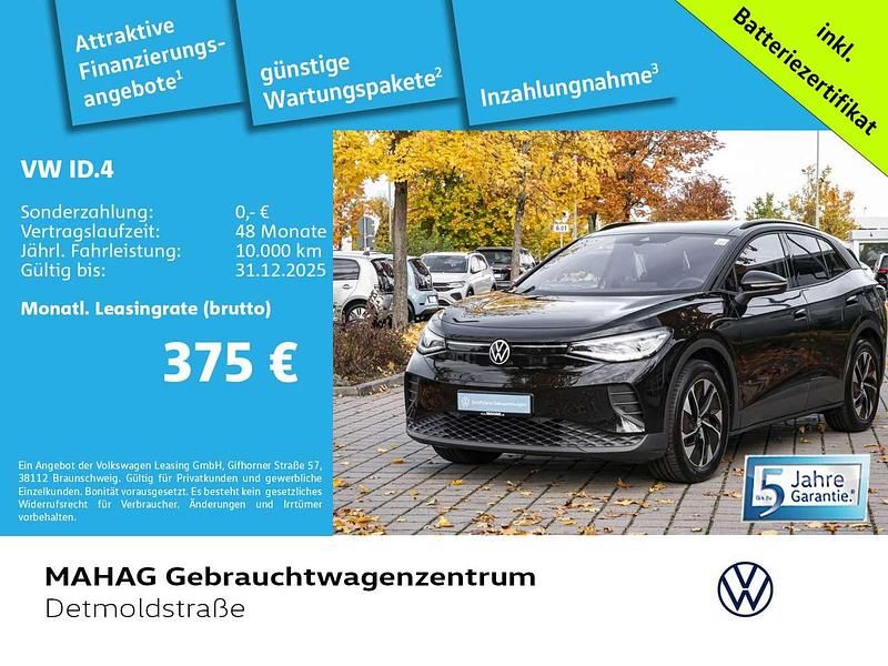 Schwarz Gebraucht 2025 VW ID.4 Pro SUV | 38.982 € (Superpreis) - Bild 1/1