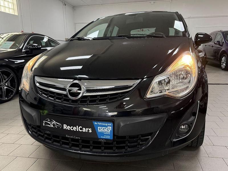 Schwarz Gebraucht 2012 Opel Corsa Color Edition Limousine | 3.990 € (Fairer Preis) - Bild 1/4