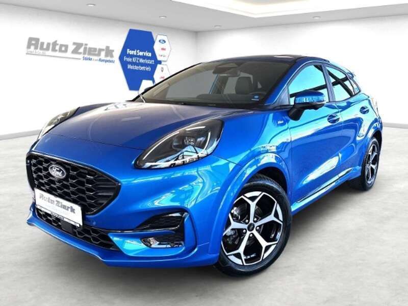 Blau Gebraucht 2024 Ford Puma ST-Line X SUV | 25.990 € (Fairer Preis) - Bild 1/4