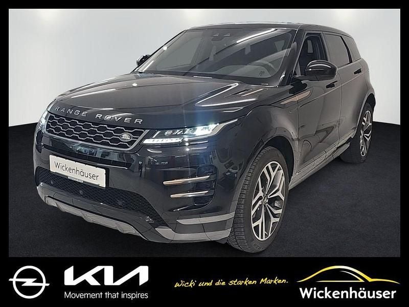 Santorini black (metallic) Gebraucht 2020 Land Rover Range Rover evoque Basis SUV | 34.990 € (Etwas zu teuer) - Bild 1/4