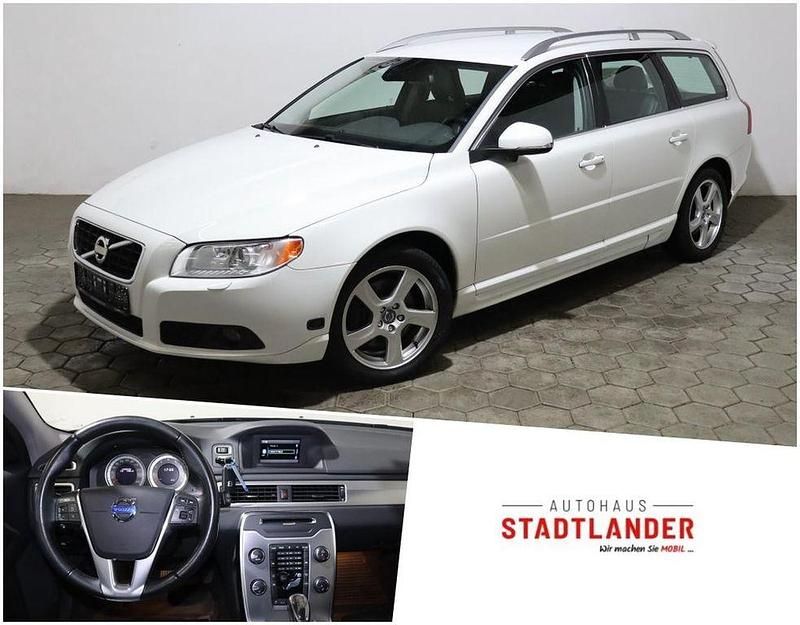 Gebraucht Volvo V70 R-Design 213 PS (156 kW) 2012 Weiß Kombi