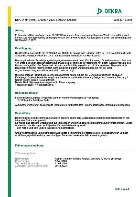 Gebraucht Audi S6 Ambiente 340 PS (250 kW) 2000 Blau Kombi