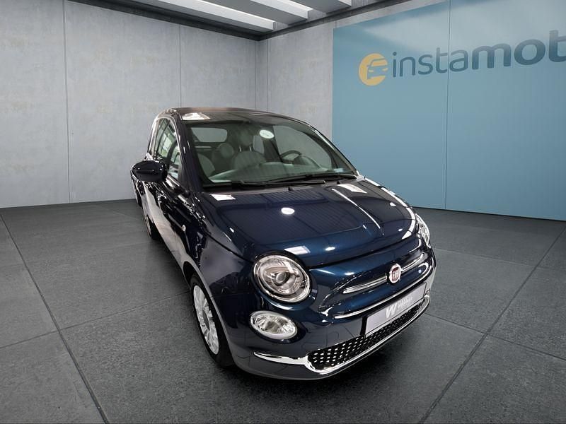 Blau Gebraucht 2021 Fiat 500C Cabrio | 12.499 € (Fairer Preis) - Bild 1/4