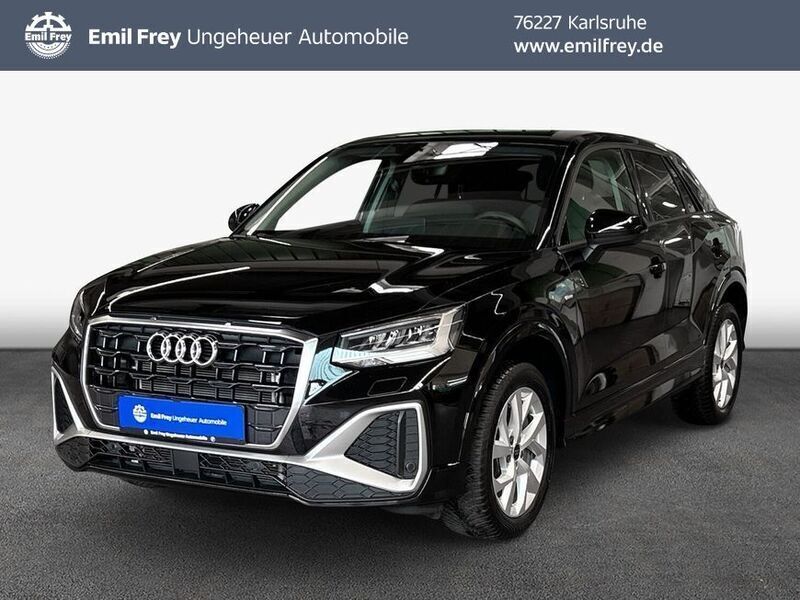 Schwarz Gebraucht 2023 Audi Q2 S-Line SUV | 25.900 € (Superpreis) - Bild 1/3