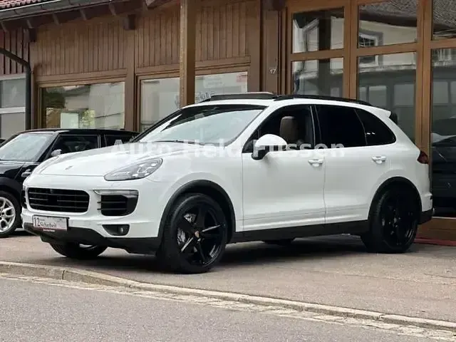 Gebraucht Porsche Cayenne S Diesel 385 PS (283 kW) 2016 Weiß SUV