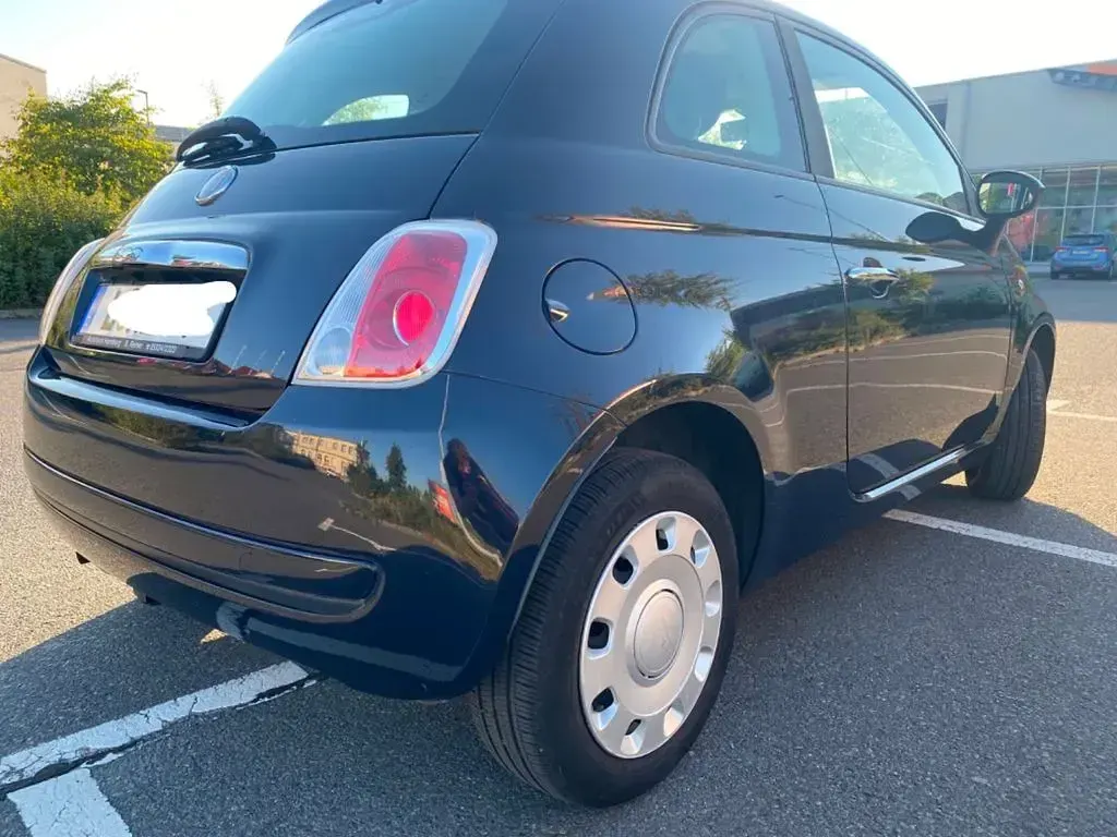 Gebraucht Fiat 500 Lounge 69 PS (50 kW) 2010 Blau Limousine