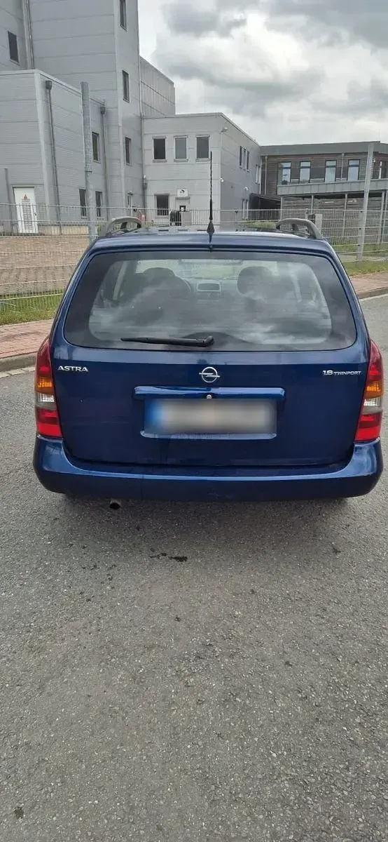 Gebraucht Opel Astra Njoy 103 PS (75 kW) 2004 Blau Kombi