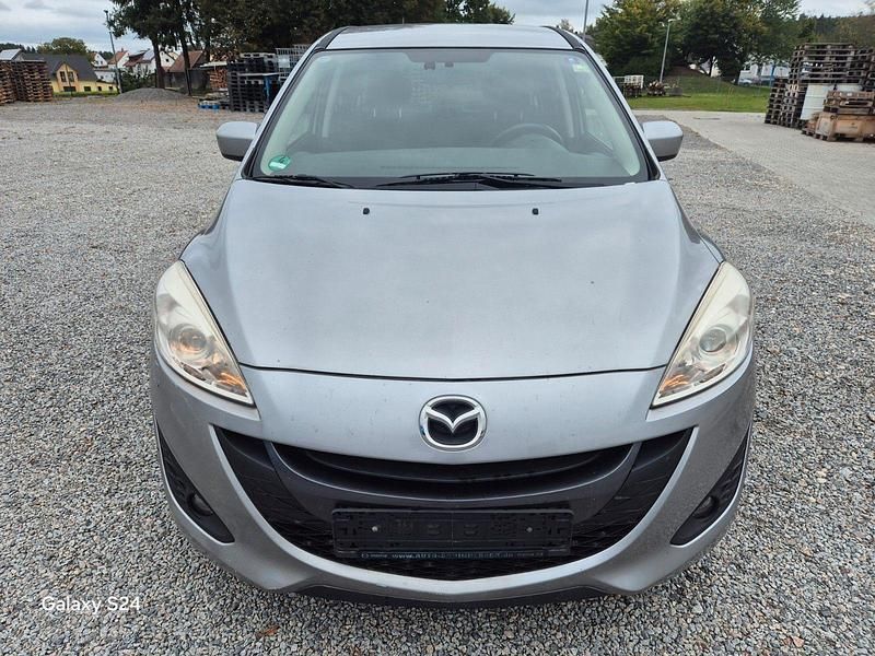 Gebraucht Mazda 5 Edition 116 PS (85 kW) 2012 Silber Van / Kleinbus