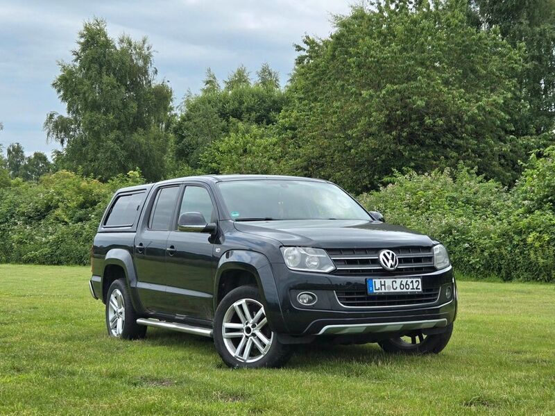 Schwarz Gebraucht 2013 VW Amarok Highline Abholung | 18.900 € (Fairer Preis) - Bild 1/4