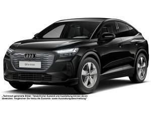 Gebraucht Audi Q4 Sportback e-tron 125 kW (170 PS) 2022 Schwarz (mythosschwarz metallic) SUV
