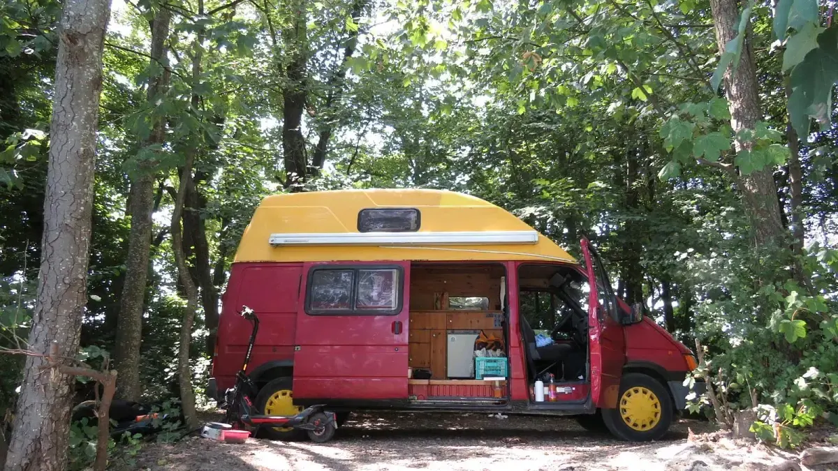 Gebraucht Ford Transit 101 PS (74 kW) 1993 Rot Van