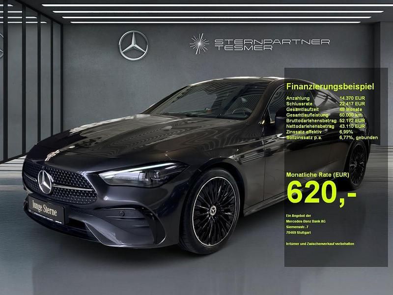 Grau Gebraucht 2024 Mercedes CLE300 AMG Coupé | 57.211 € (Fairer Preis) - Bild 1/4