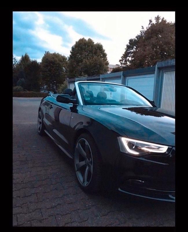 Schwarz Gebraucht 2013 Audi A5 Cabriolet S-Line Cabrio | 16.500 € - Bild 1/4