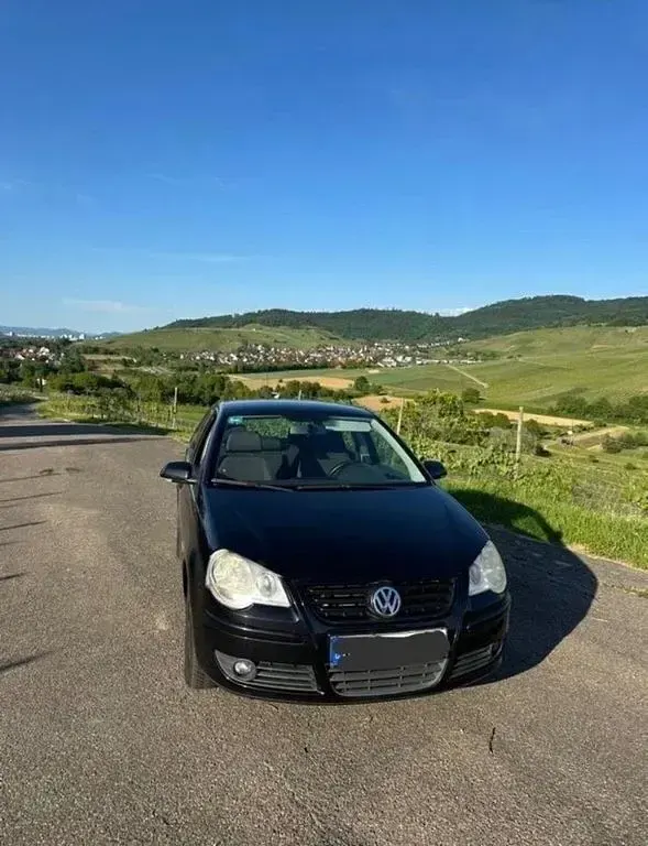 Gebraucht VW Polo Comfortline 60 PS (44 kW) 2008 Schwarz Kleinwagen