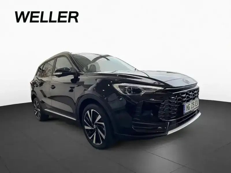 Neu MG ZS 197 PS (144 kW) 2025 Pebble black (schwarz) Limousine