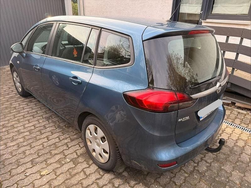 Gebraucht Opel Zafira Tourer Active 110 PS (80 kW) 2014 Blau Van / Kleinbus