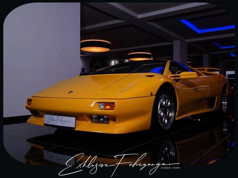 Gebraucht Lamborghini Diablo 492 PS (361 kW) 1992 Gelb Coupé
