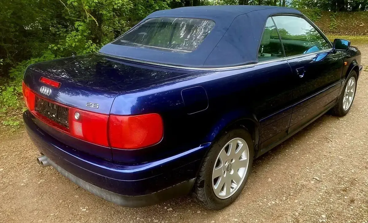 Gebraucht Audi 80 150 PS (110 kW) 1998 Blau Cabrio