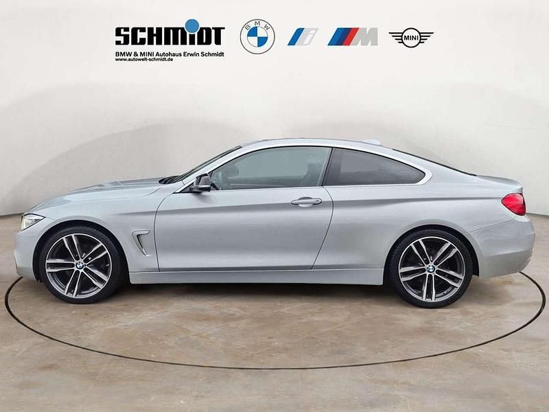 Gebraucht BMW 420 Sport Line 190 PS (139 kW) 2015 Glaciersilber metallic Coupé