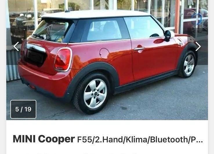 Gebraucht Mini Cooper 136 PS (100 kW) 2014 Rot Kleinwagen