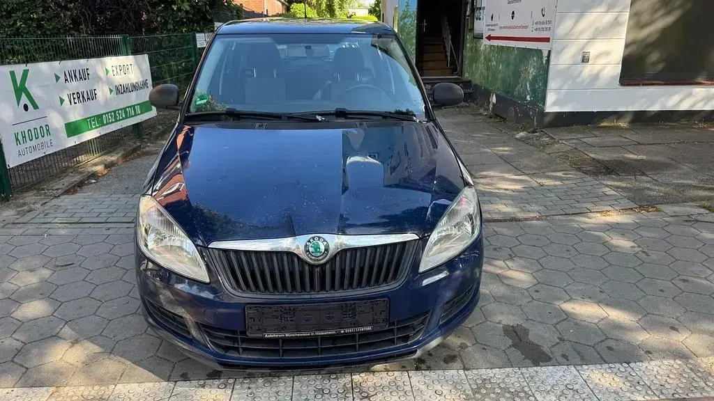 Gebraucht Skoda Fabia Special 86 PS (63 kW) 2011 Blau Limousine