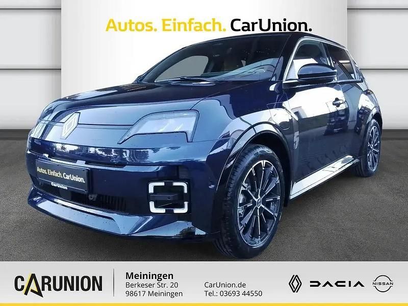 Rre + black pearlschwarz metallic (schwarz) Gebraucht 2024 Renault R5 Iconic Kleinwagen | 36.255 € - Bild 1/4