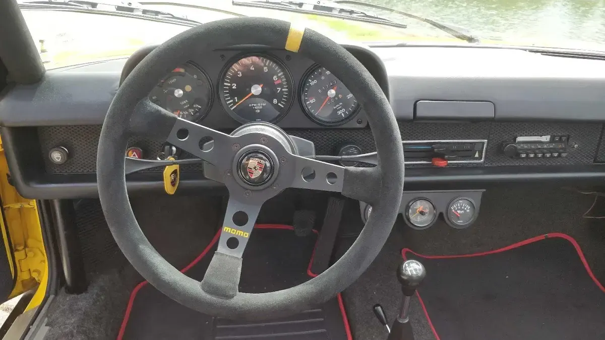 Begagnad Porsche 914 165 HK (121 kW) 1970 Gul Cab