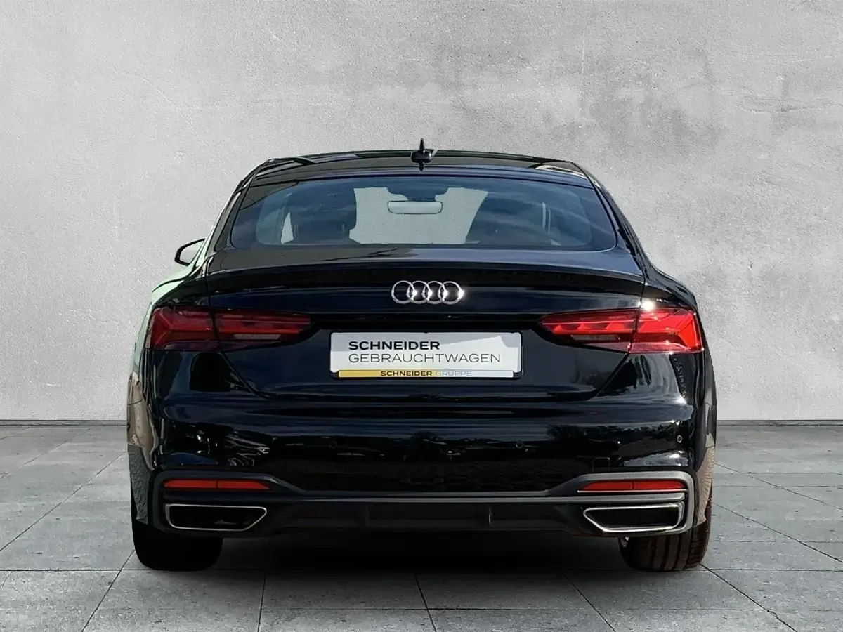 Gebraucht Audi A5 Sportback Ambiente 190 PS (139 kW) 2020 Schwarz Kleinwagen