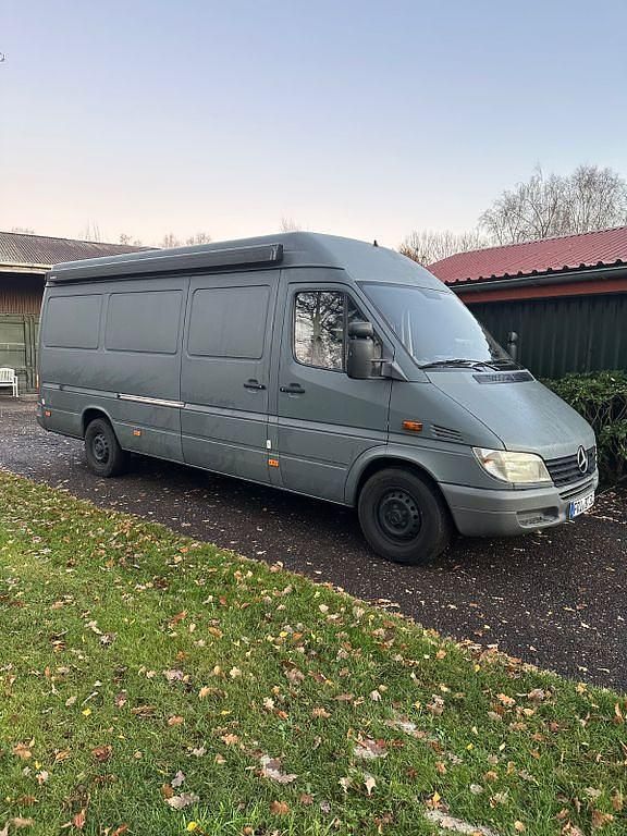 Gebraucht Mercedes Sprinter 131 PS (96 kW) 2002 Grau Van