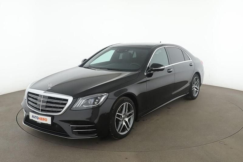 Schwarz Gebraucht 2018 Mercedes S350 AMG line Limousine | 49.790 € (Superpreis) - Bild 1/3