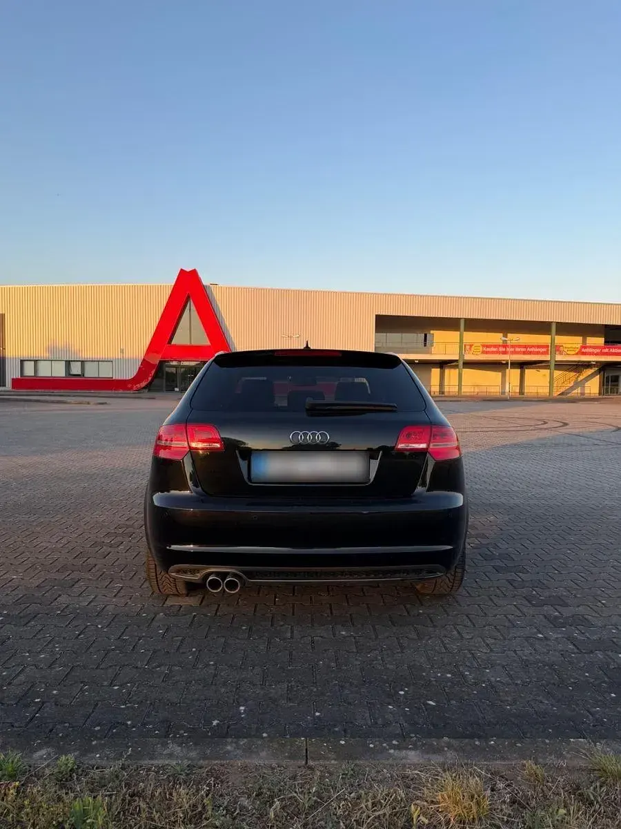 Gebraucht Audi A3 Sportback S-Line 170 PS (125 kW) 2011 Schwarz Kleinwagen