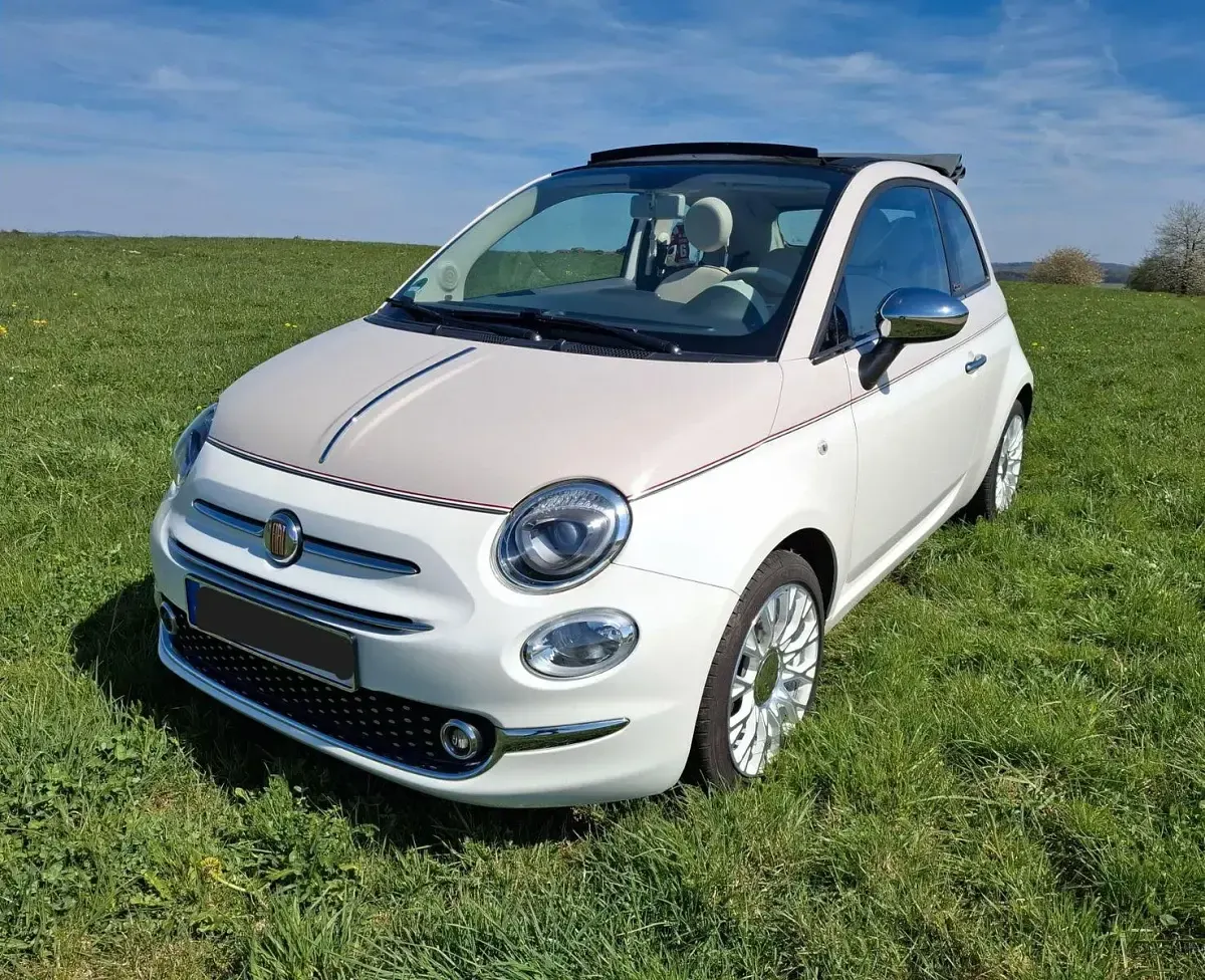 Usata Fiat 500C S 105 CV (77 kW) 2017 Bianco Cabrio