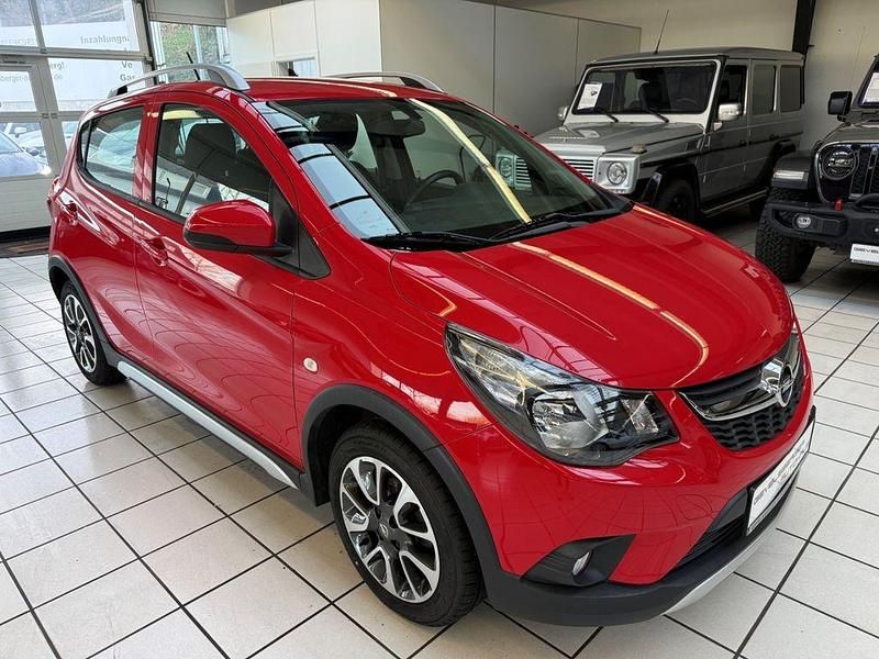 Gebraucht Opel Karl Rocks 75 PS (55 kW) 2017 Lavarot/absolute red Kleinwagen
