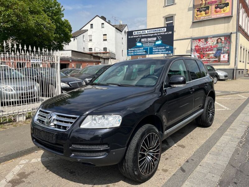 Schwarz Gebraucht 2003 VW Touareg SUV | 5.900 € (Fairer Preis) - Bild 1/4