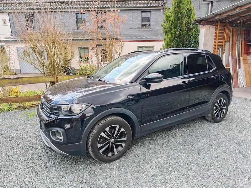 Schwarz Gebraucht 2021 VW T-Cross SUV | 18.999 € (Fairer Preis) - Bild 1/4