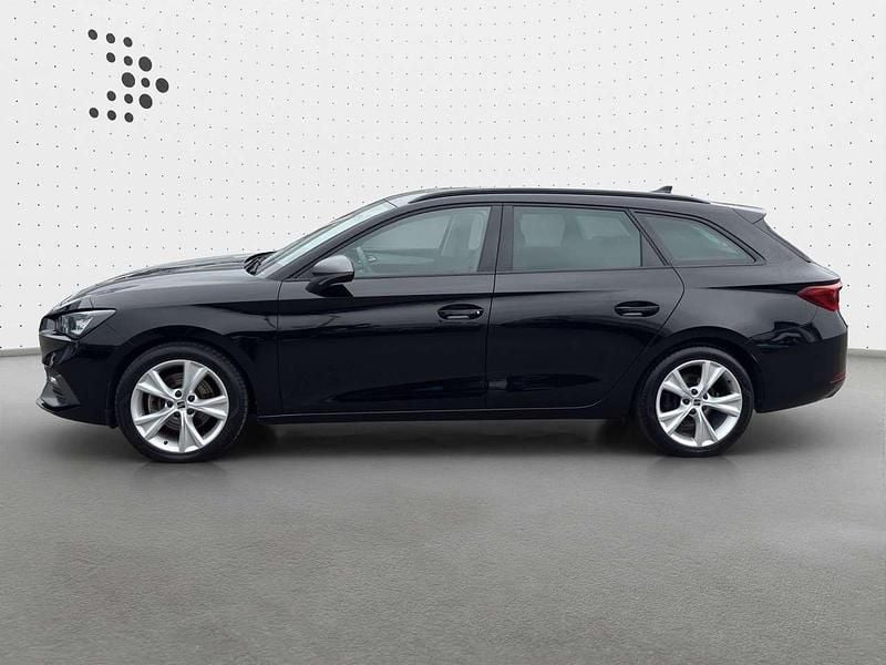 Gebraucht Seat Leon FR 190 PS (139 kW) 2022 Midnight schwarz metallic Kombi