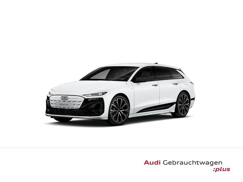 Weiss Gebraucht 2025 Audi A6 e-tron S-Line Kombi | 66.980 € (Guter Preis) - Bild 1/4