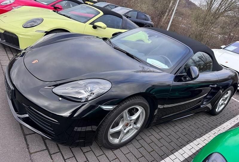Gebraucht Porsche 718 Boxster 299 PS (219 kW) 2018 Schwarz Cabrio