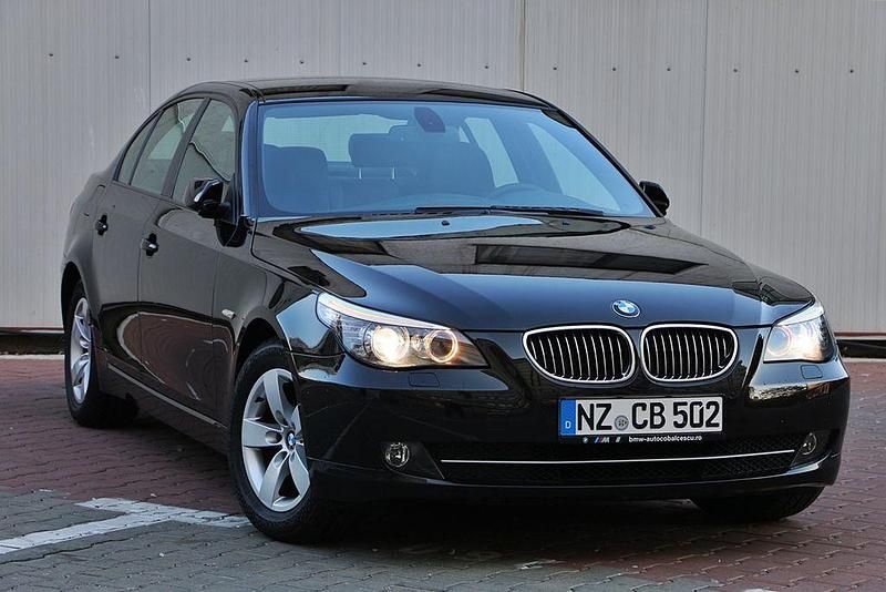 Schwarz Gebraucht 2008 BMW 523 Limousine | 5.350 € (Teuer) - Bild 1/4