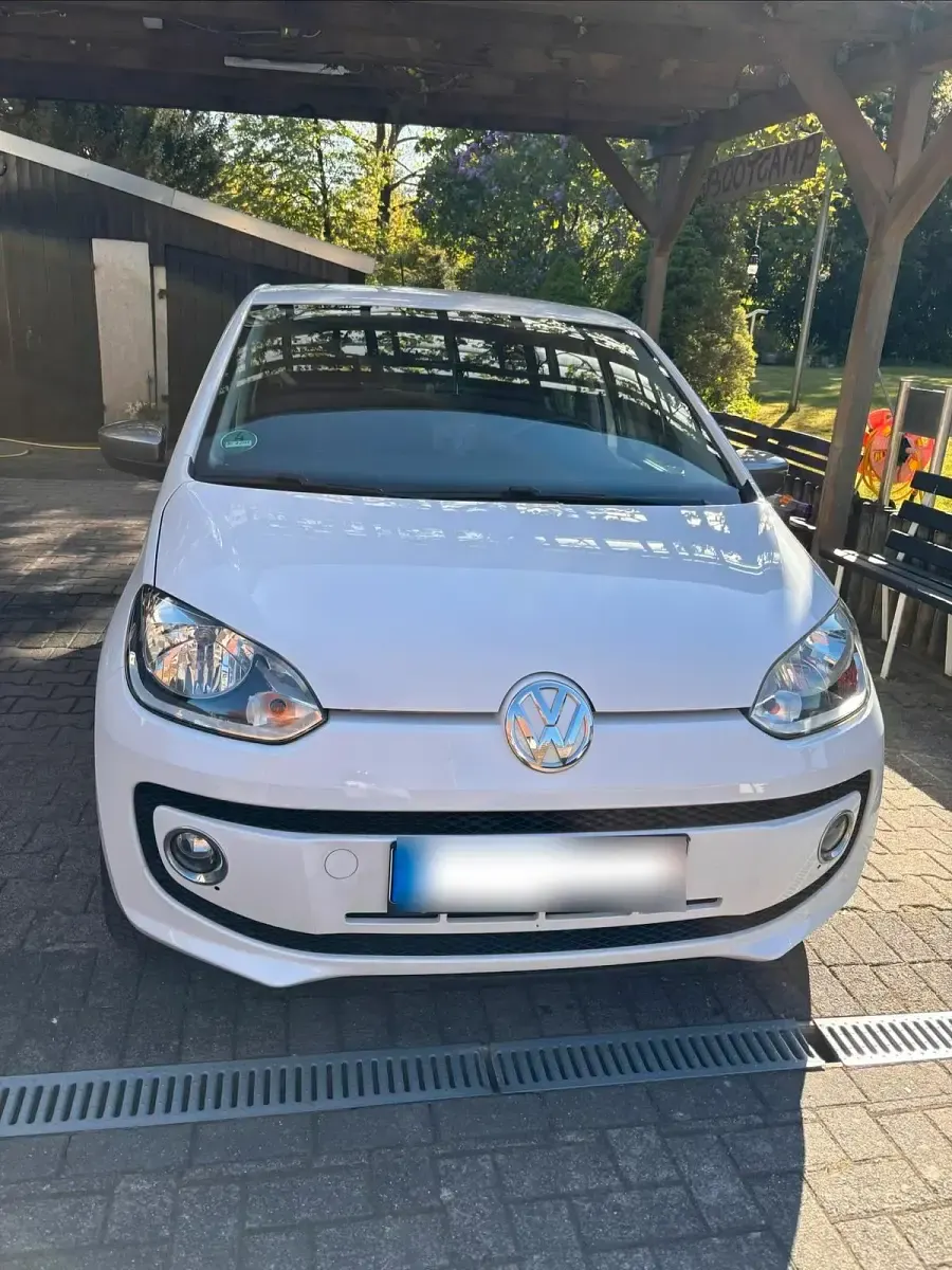 Gebraucht VW up! move up! 60 PS (44 kW) 2014 Weiß Kleinwagen