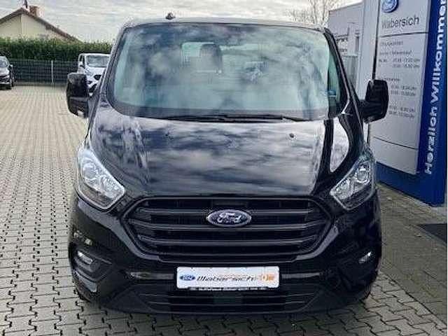 Gebraucht Ford Transit Custom Trend 131 PS (96 kW) 2022 Obsidianschwarz metallic Kombi