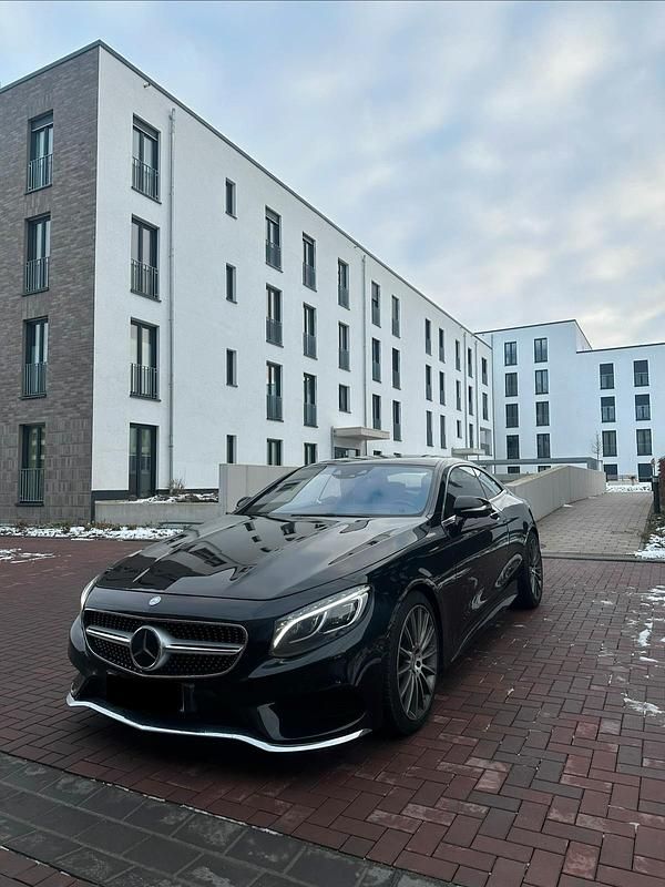 Schwarz Gebraucht 2015 Mercedes 500 AMG line Coupé | 39.990 € (Etwas zu teuer) - Bild 1/4