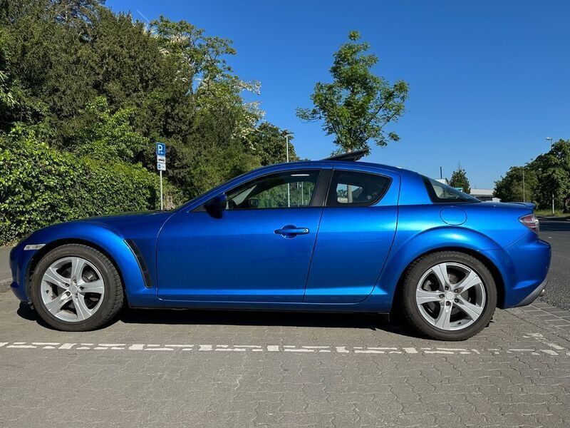 Blau Gebraucht 2007 Mazda RX8 Kleinwagen | 14.990 € (Teuer) - Bild 1/4