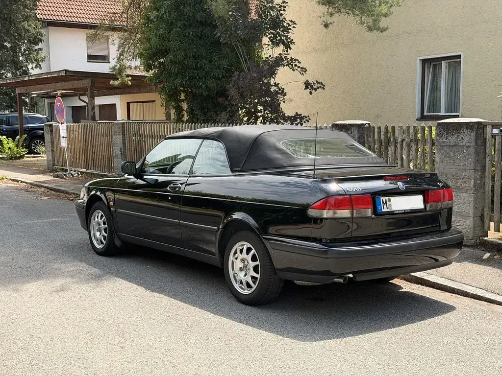 Gebraucht Saab 9-3 150 PS (110 kW) 1998 Schwarz Cabrio